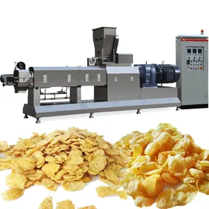 2023 Industrial Corn Flakes And Puffing Corn Snacks Making Machine With CE Certification