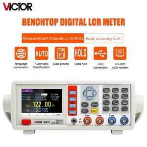 VICTOR 4091C 10Hz-100KHz帯域幅周波数調整可能10〜2000 mvデジタルベンチトップ<span class=keywords><strong>LCR</strong></span>メーター - Product Image 2