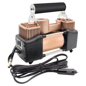 Compresseur d'air portable à double cylindre pour pneus - Pompe à air numérique pour véhicules lourds - Product Image 3