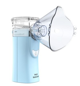 Mesin <span class=keywords><strong>Nebulizer</strong></span> Inhaler bisu, bersertifikat CE ISO, <span class=keywords><strong>Nebulizer</strong></span> jala ultrasonik portabel, untuk dewasa, anak-anak, listrik untuk cairan - Product Image 6