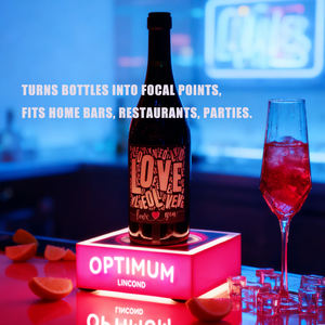 Современная Экологичная светодиодная подставка для вина, лакированная акриловая подставка для фестивальных мероприятий и продвижения бренда - Product Image 4