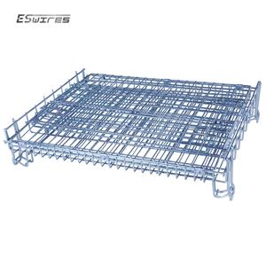 Cage de stockage pliable en fil métallique à porte semi-ouverte pour l'industrie du recyclage - Product Image 3