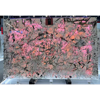Dalle de marbre naturel KT STONE poli miroir pour la décoration murale de caves à vin de villas de luxe et le revêtement de sol de salons de thé intérieurs