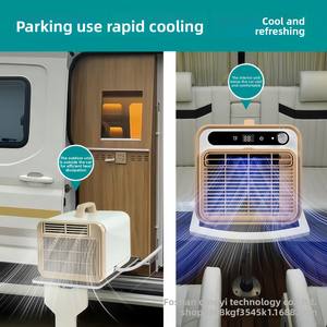 <span class=keywords><strong>Climatiseur</strong></span> <span class=keywords><strong>mobile</strong></span> portable de type split 1m 5000 BTU AC 220V avec tuyau de raccordement, sans installation requise, économe en énergie, sans drainage - Product Image 3