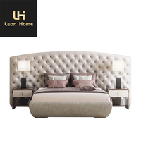 Meubles de chambre à coucher modernes et luxueux sur mesure Mobilier de chambre à coucher moderne au style européen Lit grande taille