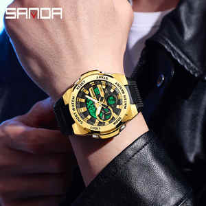 Oem sanda 3385 שעון אלקטרוני גברים ספורט חיצוני רב תכליתי עמיד למים שעון מעורר אלקטרוני גברים - Product Image 4