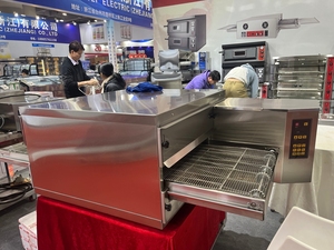Forno per <span class=keywords><strong>Pizza</strong></span> Automatico a Nastro Trasportatore con Display Digitale, Elettrico, per Pizzerie - Product Image 6