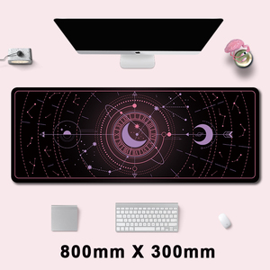 Magic Moon Star Purple Extra Cute XXL Bàn Mat Chống Nước Không Trơn Trượt Phụ Kiện Bàn Máy Tính Xách Tay Lớn Chuột Chơi Game Cho Nữ Kawaii - Product Image 4