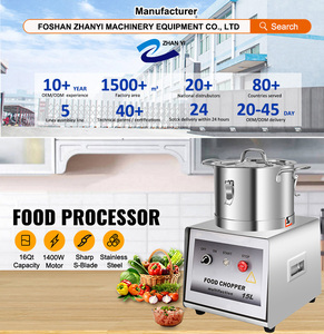 Industrielle Lebensmittel verarbeitung maschine Edelstahl Gemüses ch neider Commercial Food Chopper Blender - Product Image 6