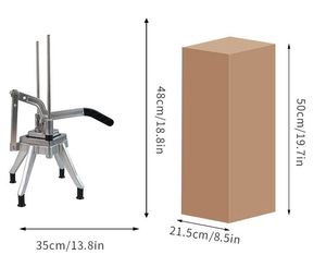 Ot-Ell 2023 OME me nd Itchen oools ananual utter egetable Cutter rrench RI utter ootato Chopper - Product Image 2