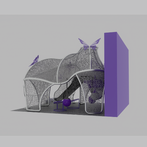 NetsTribe Middle East Expo: Preventa de la Instalación de Arte Cinético de Red de Cuerda Aleatoria Tejida a Mano, Ganadora del Premio IAAPA - Product Image 6