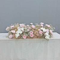 GNW Personnalisé Haute Qualité Rose Rose Fleur Artificielle pour Décoration de Mariage