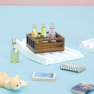 Casa de muñecas casa de muñecas Mini marco de madera Marco de fruta modelo accesorios escena en miniatura Micro decoración de paisaje - Product Image 4