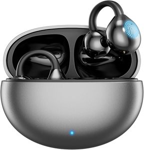 Audífonos Inalámbricos Estéreo HiFi con Clip para Oreja y Conducción Aérea, Indicador LED, Chipset JL, Resistentes al Agua IPX4, para Juegos y Deportes - Product Image 1
