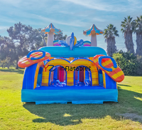Kommerzielles Aufblasbares POOL PARTY 40 FT HINDERNISBILDSCHLAG-Parcours zum Verkauf - für Kinderpartys und Veranstaltungen