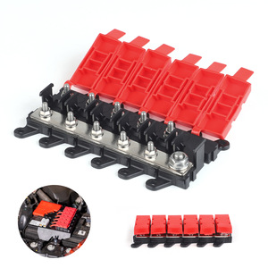บล็อกฟิวส์ 6 ทาง Cnspeed 200A ABS กันน้ำ IP66 สำหรับใช้ในระบบไฟฟ้ารถยนต์ - Product Image 1