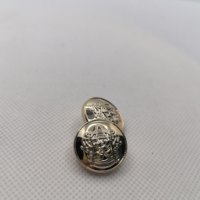 Boutons ABS plaqués par pulvérisation personnalisés de 32L avec logo personnalisé en relief pour vêtements d'extérieur formels