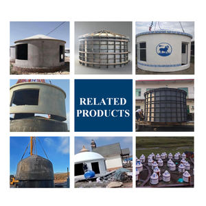 قالب يورت خرساني عالي الجودة - تصميم قبة دائرية، فولاذ غير قابل للتشوه، تخصيص حسب الطلب (OEM/ODM) - Product Image 5