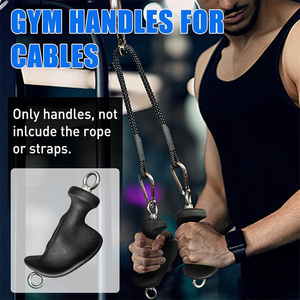 Upgraded Ergonomic Workout <strong>Triceps</strong> <strong>Rope</strong> Cable Attachments For Gym Tricep - Product Image 4