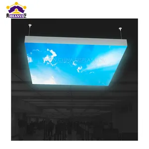 Limited Time Discount Customizable Graphics Oxidized Aluminum 150Mm Thickness Large Led Light Box Frame