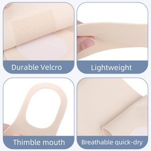 AOFIT – support de poignet unisexe réglable, léger, respirant et hautement élastique, bande de compression pour les sports d'été (polyester) - Product Image 3