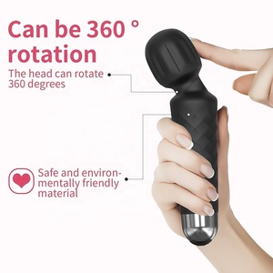 ไวเบรเตอร์ AV ที่แข็งแกร่งเป็นพิเศษสำหรับผู้หญิงมีโหมดความถี่20โหมดชาร์จด้วย USB ของเล่นสำหรับผู้ใหญ่เพื่อเพิ่มความสนิทสนม - Product Image 4