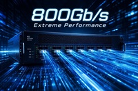 Q3400-RA Ultra-High Density XDR IB Switch-144 Port 800Gb/s 4U Managed Switch dengan 8 Catu Daya Full-Duplex/Half-Duplex LACP