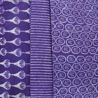 Tela de Algodón Puro de Primera Calidad, Estampada a Mano, Duradera, Suave al Tacto, Ligera, para Confección de Kurti y Vestidos