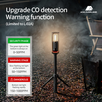 Lampu Camping Rechargeable ADA OVERLAND, LED Portabel Tahan Air IP65, Lampu Tenda untuk Camping Outdoor OEM