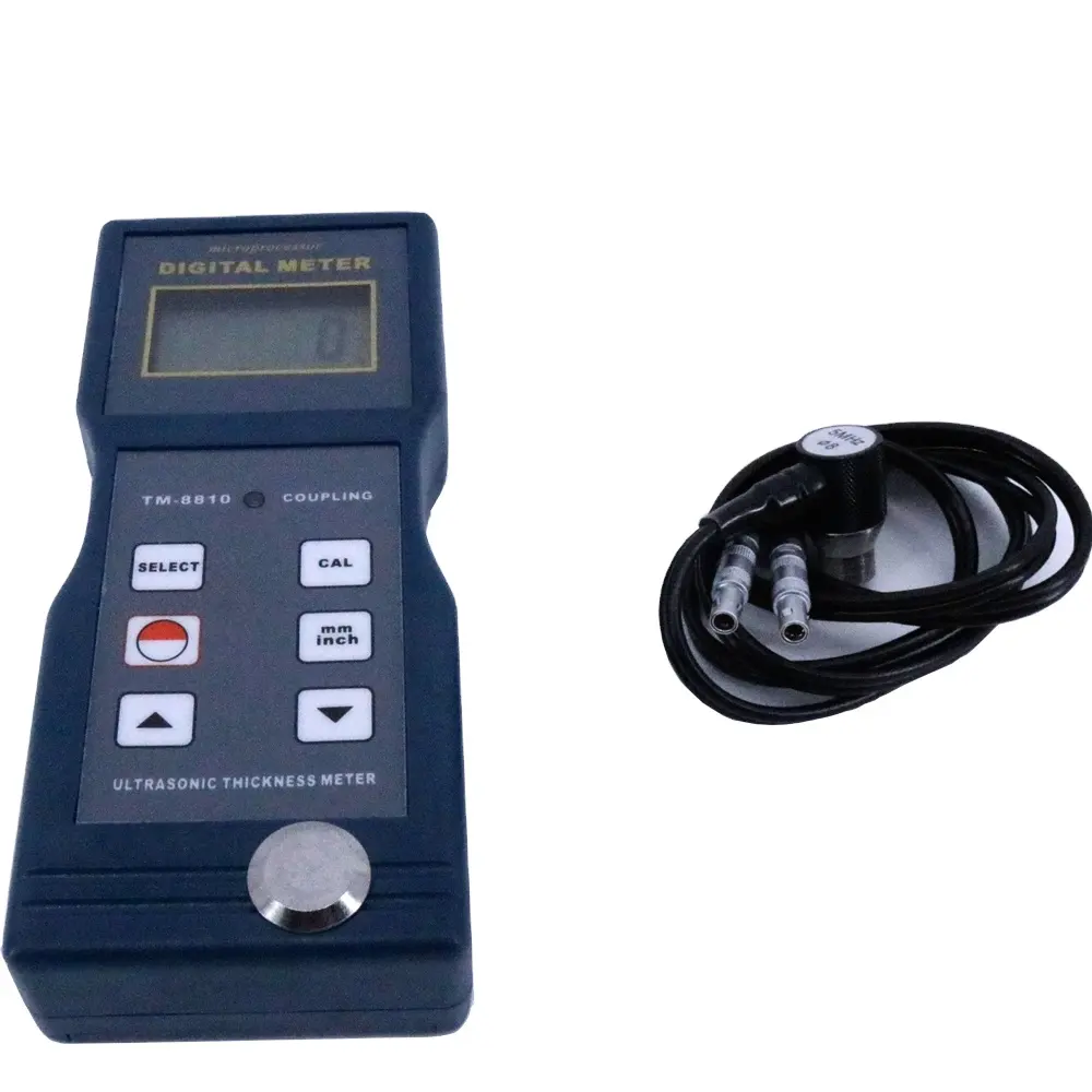 TM-8810 Ultrasone Dikte Meter Digitale Diktemeter Meetbereik 1.5 ~ 200Mm/0.06 ~ 8 Inch TM8810