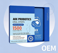 Bandes Probiotiques Orales Dissolvables pour la Digestion Intestinale et la Minceur - Compléments Probiotiques sous Forme de Film Oralement Dissolvable