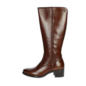 Botas de Mujer hasta la Rodilla, de Cuero, Tacón de 38 cm - Product Image 1