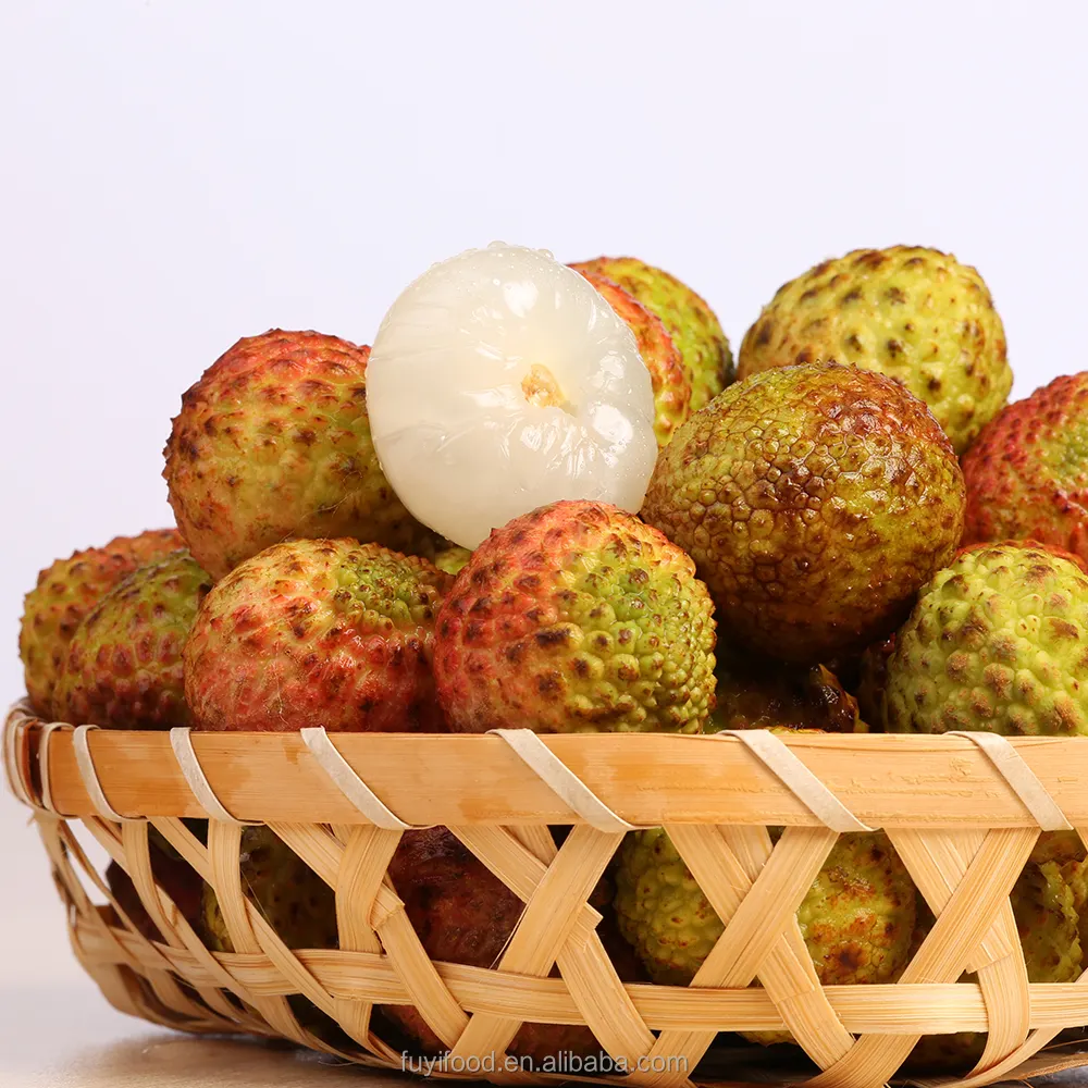 Pabrik jus segar Laici buah manis lengkeng rasa lezat Litchi Lychee