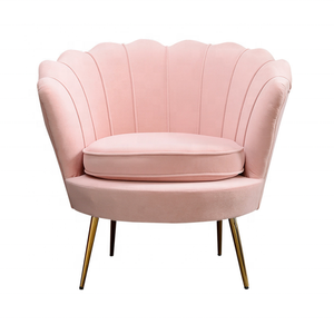 Coque en cuir <span class=keywords><strong>rose</strong></span> nordique pour chaises, fauteuil relaxant, canapé simple en velours, fauteuil de salon - Product Image 5