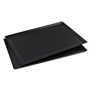 Aluminum Alloy Baking Pan 40x60 Rectangle Perforated For Commercial Ovens - Product Image 1