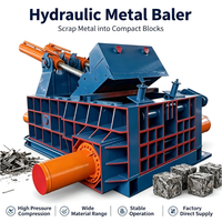 Presse à balles hydraulique horizontale 280T pour le recyclage des métaux ferreux, de l'acier et de l'aluminium