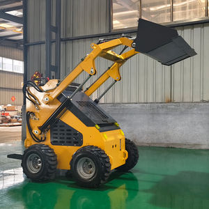 Moins cher EPA EURO5 Track/Skid Steer <span class=keywords><strong>Godet</strong></span> à roues Mini chargeur Stand sur Skid Steer avec seau - Product Image 3