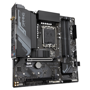 Nouvelle carte mère GIGABYTE B760M <span class=keywords><strong>GAMING</strong></span> <span class=keywords><strong>X</strong></span> <span class=keywords><strong>AX</strong></span> <span class=keywords><strong>DDR4</strong></span> Micro ATX avec prise en charge audio haute définition CPU Intel des séries 13e et 12e générations - Product Image 3