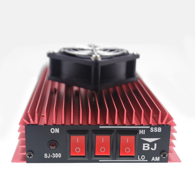 BAOJIE Power Amplifier BJ-300plus 3-30 MHz 100W Portable with Fan Cb Radio Power Amplifier BJ-300 Cb Radio 27mhz Amplifier