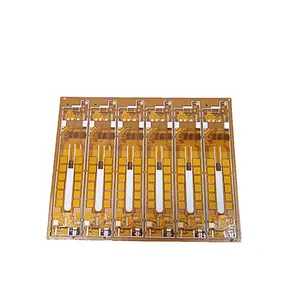 绿色阻焊层黑色PI黄色PI阻焊层0.1-0.5毫米厚度2盎司最大柔性印刷电路板铜