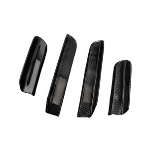 Suitable for Ferrari F8 Tributo Front Wind Blade Modification, Dry Carbon Fiber Front <b>Bumper</b> Wind Blade, <b>Sticker</b> Type 987949011 - Product Image 2