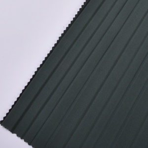 Giá bán buôn 100D 100% Polyester vải dệt kim phổ biến drifit PK Interlock dệt kim cuộn đóng gói mục tiêu màu đen Thể Thao Vải - Product Image 5