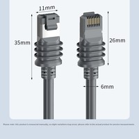 Cable Rectangular de Comunicación Blindado de Cobre Libre de Oxígeno de Tercera Generación GEN3 para Exteriores, de 8 Conductores, Súper 5