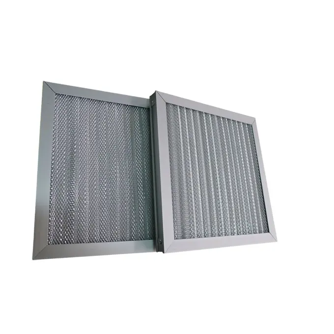 Alüminyum çerçeve paneli yıkanabilir metal mesh ön hava filtresi