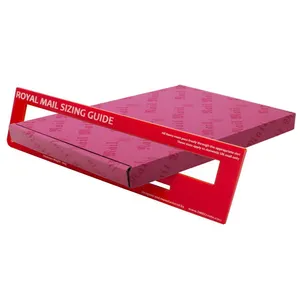 Custom printed parcel thin large giant royal letter flat box letter mail letterbox cardboard mailing boxes