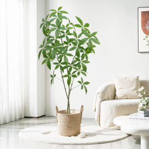 ต้นไม้ปลอมสำหรับตกแต่งในบ้านออฟฟิศต้นไม้เงินเทียมจาก5FT - Product Image 1