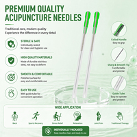 Prix d'usine en gros Aiguilles d'acupuncture pour Dry Needling avec tube guide pour la thérapie par acupuncture