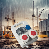 IP65 et IP67 étanches ABS PC matériel boîtes de prises industrielles électronique extérieure et Instruments Protection de la boîte de jonction
