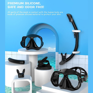 180 Degree <strong>Silicone</strong> for Diving Mask Snorkel Set <strong>Underwater</strong> Swimming Adult Spearfishing Snorkeling Diving Gear Durable - Product Image 6