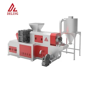PE squeezing and pelletizing machine PP woven bag squeezing and cutting machine